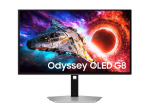 Monitorid Samsung LS27HG800SUXEN | 27 " | QD-OLED | 16:9 | 240 Hz | 0.03 ms | 3840 x 2160 pixels | 250 cd/m&sup2; | HDMI ports quantity 2 | Silver