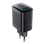 Adaptrid Acefast  Acefast A108 GaN PD 67W 2xUSB-C 1xUSB-A Wall Charger - Black