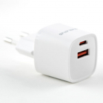 Adaptrid Evelatus  USB-A and USB-C 30W Max / EU charger White