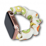 Tagakaaned Hurtel  Fabric band for Apple Watch 42 / 44 / 45 mm strap bracelet rubber band - kiwi