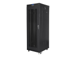 Serverid Lanberg  Rack cabinet 19" free-standing 37U/600x800 (flat pack) with mesh door lCD V2, black |