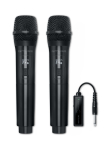 Muu arvutitarvik Muse  | Pack 2 Wireless Microphones | MC-50 WI | Black