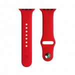 Rihm Evelatus Evelatus Apple Watch 42/44/45mm Silicone Loop Watch Straps (140mm M/L) Red