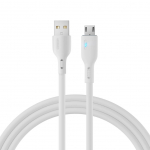 Kaabel Joyroom  Joyroom Premium Series A13 USB-A / micro USB 2.4A 2m Cable - White