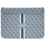 Tagakaaned Guess  Guess 4G Printed Stripes cover for a 16" laptop - blue