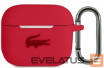 Korpus k&otilde;rvaklappidele Lacoste Apple Airpods 3 Liquid Silicone Glossy Printing Logo Case Red