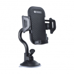 Automaatne hoidja Forcell  Car phone holder Forcell F-Grip Carbon Bracket arm 17cm windshield black