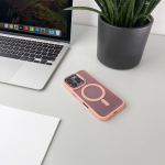 Tagakaaned Wozinsky Wozinsky Fashion Case with MagSafe for Samsung Galaxy S24 FE - Pink