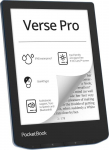 E-raamat POCKETBOOK E-Reader||Verse Pro|6"|1072x1448|1xUSB-C|Wireless LAN|Bluetooth|Azure|PB634-A-WW