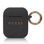 Muud kaubad Guess  Guess Silicone Cover for AirPods 1/2 - Black