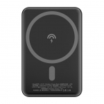 V&auml;line aku Dudao Dudao K14S USB-A / USB-C / MagSafe wireless powerbank 20W 5000mAh Black