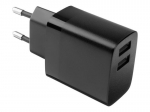 Kontroller fixed | Dual USB Travel Charger 17W | FIXC17N-2U-BK