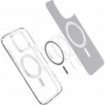 Muu Spigen SPIGEN case ULTRA HYBRID MAG compatible with MagSafe for IPHONE 16 Pro white
