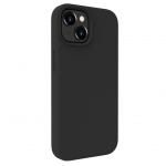Tagakaaned Evelatus Apple iPhone 15 Plus Premium Soft Touch Silicone Case Black
