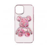 Tagakaaned iLike Apple iPhone 14 Silicone Case Print Desire Bear Pink