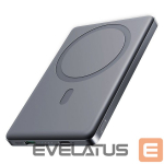 V&auml;line aku Joyroom 20W magnetic wireless power bank 5000mAh Gray