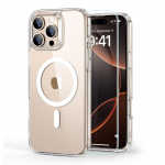 Muu telefoni lisavarustus ESR ESR Classic Hybrid Halolock MagSafe Case + Tempered Glass for iPhone 16 Pro Max - Clear
