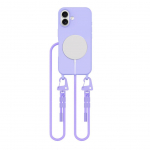 Muu telefoni lisavarustus Tech-Protect  Tech-Protect MagNecklace MagSafe Case with Lanyard for iPhone 16 - Purple