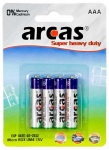 Muu arvutitarvik Arcas AAA/R03, Super Heavy Duty, 4 pc(s)