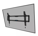Teleri kinnitus NEOMOUNTS  LEVEL-550 WL35-550BL18 Tiltable TV mount wall - 43-86" - max 60 kg - VESA 100x100-800x400 - d 3,3 cm - Easy Install-model - black