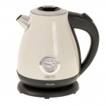 Veekeetja Camry  Kettle with a thermometer CR 1344 Electric, 2200 W, 1.7 L, Stainless steel, 360&deg; rotational base, Cream