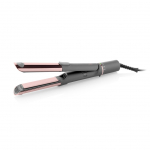 Juuste sirgendaja ETA Hair Straightener and Curler | 132390000 Fenit&eacute; Exclusive 2-in-1 | Ceramic heating system | Temperature (min) 140 &deg;C | Temperature (max) 200 &deg;C | Number of heating levels 5 | 1700 W | Grey/Pink