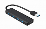 &Uuml;leminek Gembird  I/O HUB USB3.1 4PORT/UHB-U3P4P-02