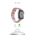Rihm Puro Puro Icon Silicone Strap for Apple Watch 38 / 40 / 41 mm - Pink (2 pcs.)
