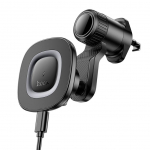 Juhtmevabad k&otilde;rvaklapid Hoco  Wireless car phone holder Hoco 15W dashboard HW30 black