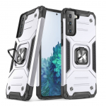 Muud kaubad Wozinsky  Wozinsky Ring Armor Tough Hybrid Case Cover + Magnetic Mount for Samsung Galaxy S22 + (S22 Plus) Silver