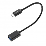 &Uuml;leminek Wozinsky  Wozinsky WOTGY1S USB-C 3.0 (male) - USB-A 3.0 (female) OTG Adapter - Black