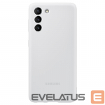 Tagakaaned Samsung Galaxy S21 Plus Silicone Cover Light Gray