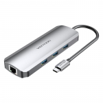 Muu arvutitarvik Vention I/O HUB USB-C/0.15M TOLHB