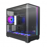 Arvuti korpus montech  Case||micro ATX/Mini-ITX|Black|Midi Tower|PC|KING 15 PRO|KING15PRO(B)