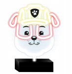 Teine toode paw patrol  PAW PATROL Led neona lampa uz statīva bērniem  Ķepu patruļa-Rubble