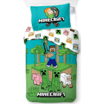 Interj&ouml;&ouml;ri jaoks product  Bed Linen - Adult Size 140 x 200 cm - Minecraft Jungle Explore (1029465) (5714710021051)