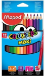 Muud kaubad maped  Maped Colorpeps maxi triangular pencils 12 colors