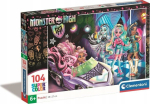 M&auml;nguasjad clementoni  Clementoni CLE puzzle 104 SuperKolor Monster High 25783 (8005125257836)