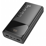 V&auml;line aku Hoco  J144A Hymn power bank(30000mAh) SB-A1/USB-A2: 5V/2A USB-C/Micro: 5V/2A Black