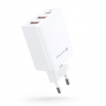 Adaptrid Evelatus Evelatus Travel Charger EU Wall 3 Ports 32W USB-C / USB-A2 ETC06 White