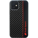 Tagakaaned Audi  Audi Carbon Fiber Stripe iPhone 11 / Xr 6.1" black/black hardcase AUS-TPUPCIP11-R8/D1-BK