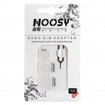 Muu Hurtel Noosa SIM Card Adapter Set + Key - White