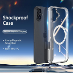 Tagakaaned Dux Ducis - DUX DUCIS case CLIN MAG compatible with MagSafe for IPHONE 16 Plus transparent