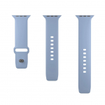 Rihm Puro Puro Icon Silicone Strap for Apple Watch 38 / 40 / 41 mm - Light Blue (2 pcs.)