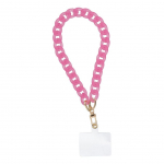 Muu OEM  PANAMA Phone lanyard, Phone pendant / cord length 40cm (20cm in the loop) / on wrist - pink