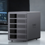 Muu arvutitarvik Orico Orico 9858T3 5 Big DAS Solution ProThunder Disk Array with Thunderbolt 3 for 5 x 2.5"/3.5" SATA HDD/SSD - Gray