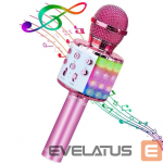 Mikrofon Bemi M85 Karaoke Kids & Adult Fun Effect Microphone with Speakers & Recodr Micro SD USB Bluetooth