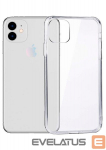 Tagakaaned Evelatus Apple iPhone 12/12 Pro Clear Silicone Case 1.5mm TPU Transparent