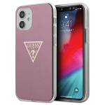 Tagakaaned Guess  Guess GUHCP12SPCUMPTPI iPhone 12 mini 5.4" pink/pink hardcase Metallic Collection