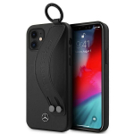 Tagakaaned Mercedes-Benz  Mercedes Strap Line Case for iPhone 12 mini - Black